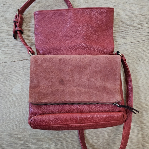 Tignanello Red Crossbody Bag - Picture 3 of 5
